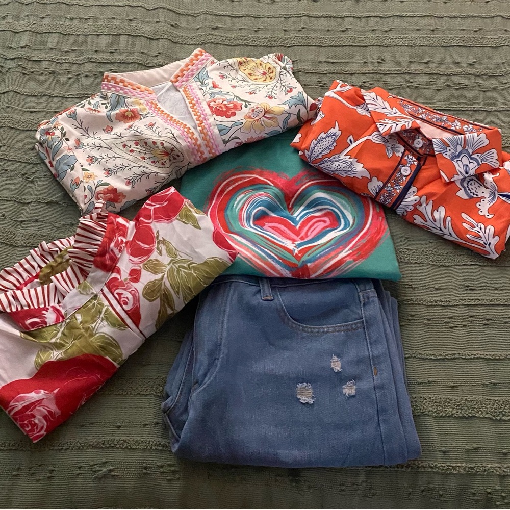 Colorful Women's Clothing Bundle